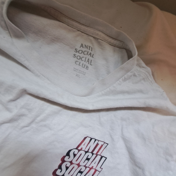 Anti Social Social Club Tartin Classic Logo Tee - Picture 2 of 4